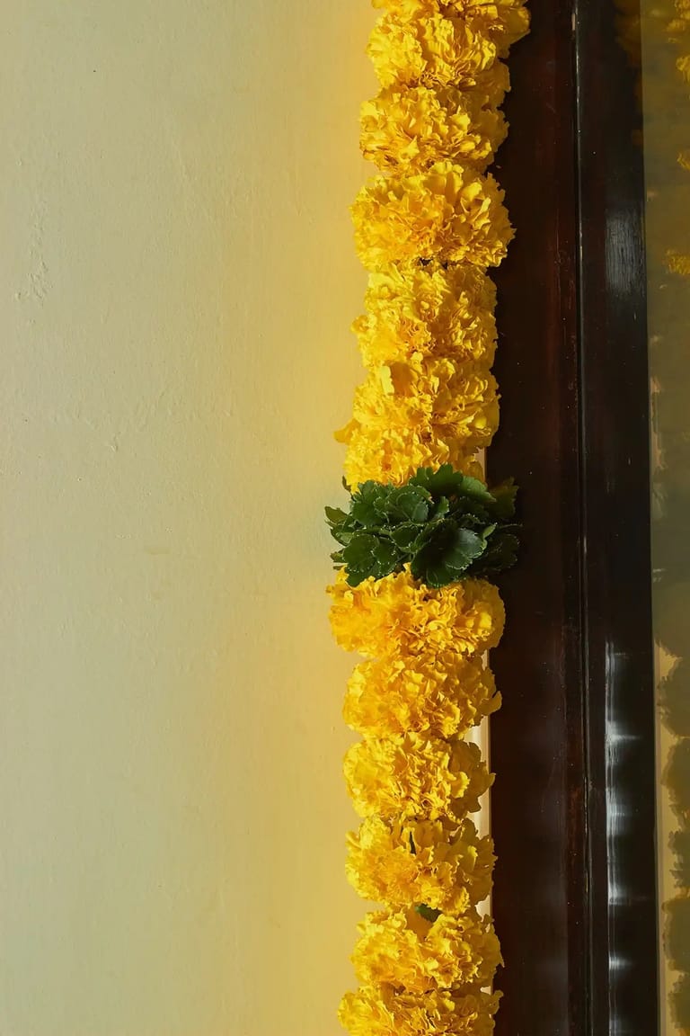 Marigold & green Latkan - Image 2