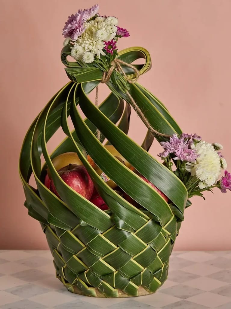 Bow Fruit Basket - Image 1
