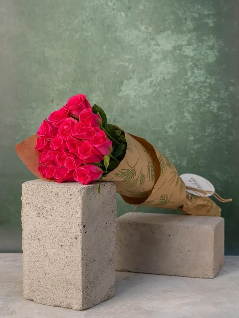 Dark Pink Roses - Image 1