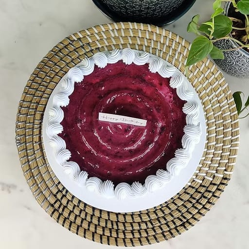 Blueberries and Cream