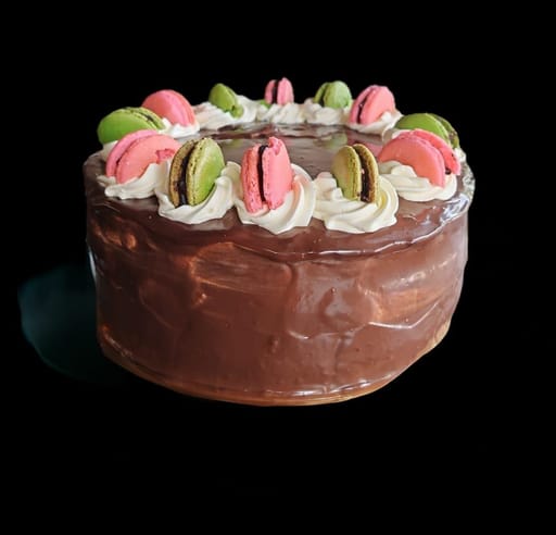 Gluten Free, Sugar Free Chocolate Banana Cake