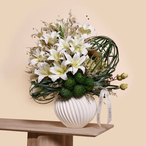 Lily Radiance vase