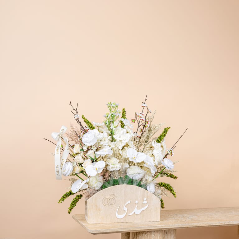 Pristine White Marble Bloom - Image 3