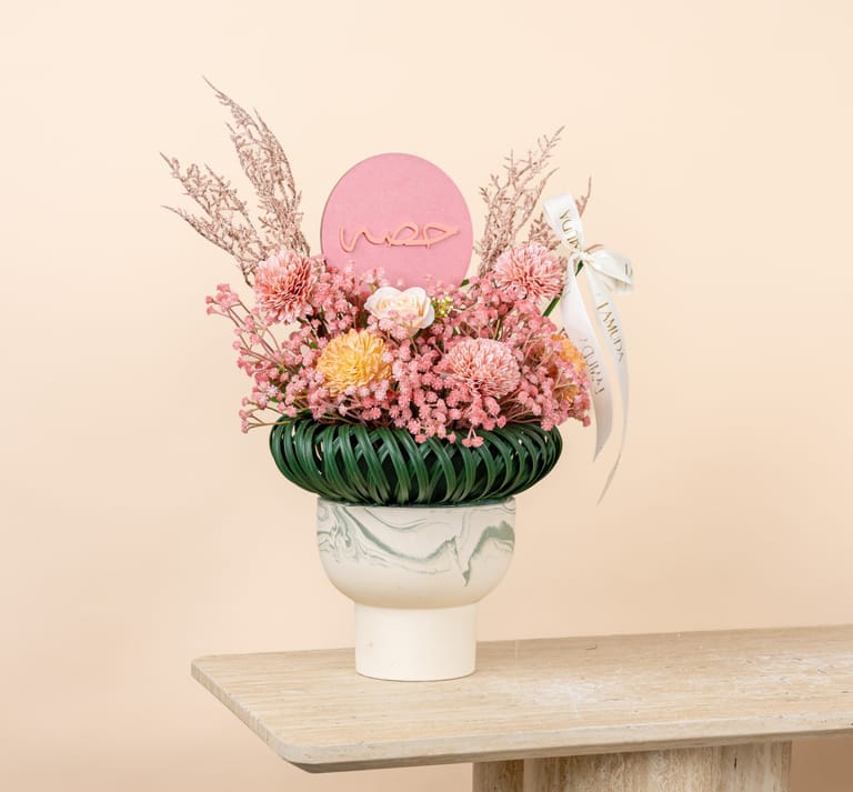 Ocean Pink Pedestal Bloom - Image 4