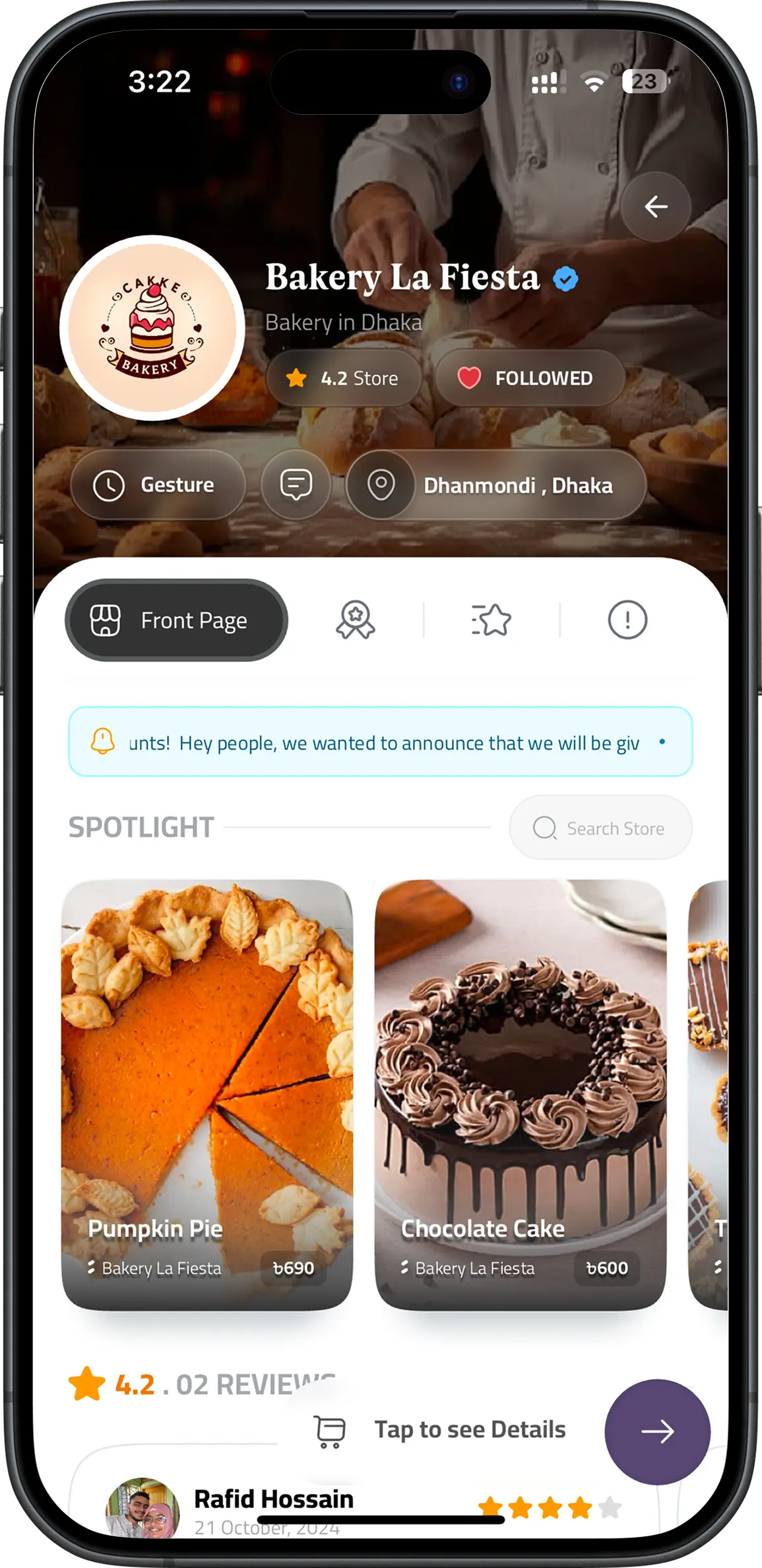Store Page