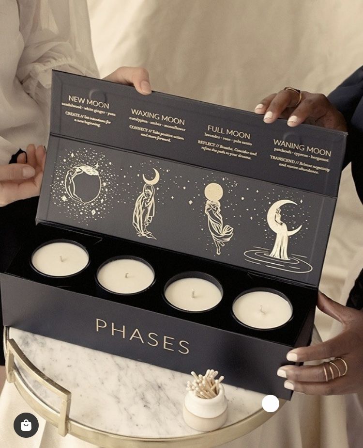  Moon Candle Set