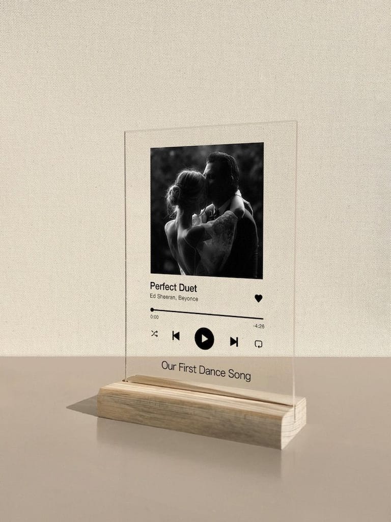 Custom Spotify Plaque