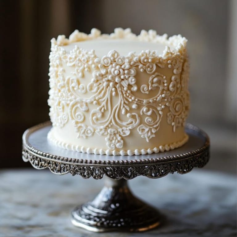 Vintage-Inspired Cake Stand