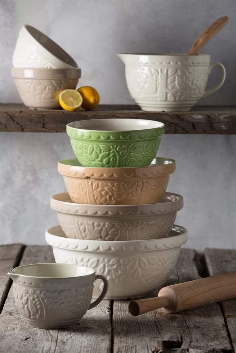 Handmade Ceramic Mixing Bowl Set