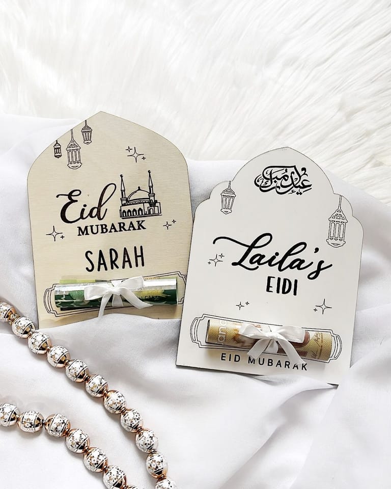  Eidi Envelope with Cash