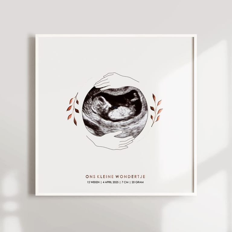 Custom Sonogram Frame