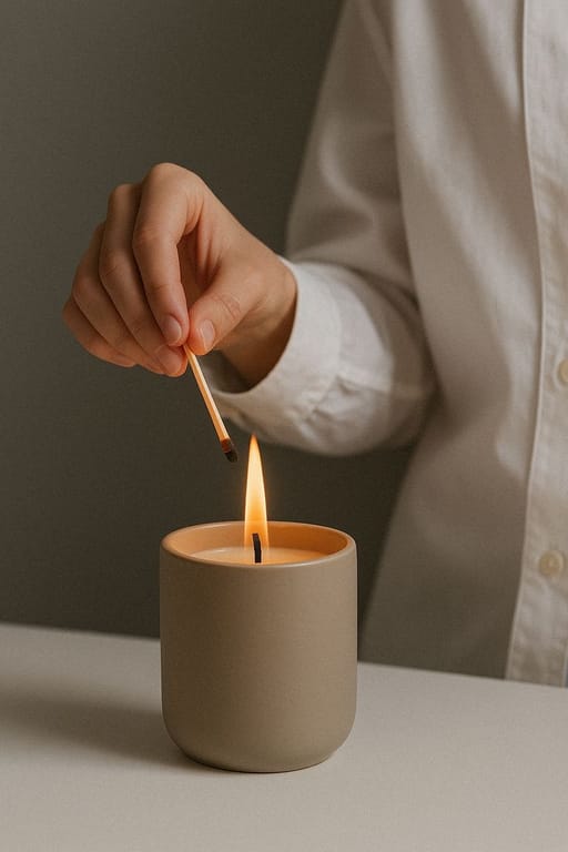 scented candle 