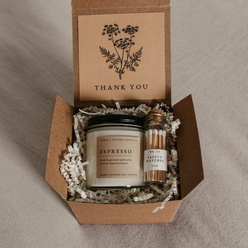 scented candle 