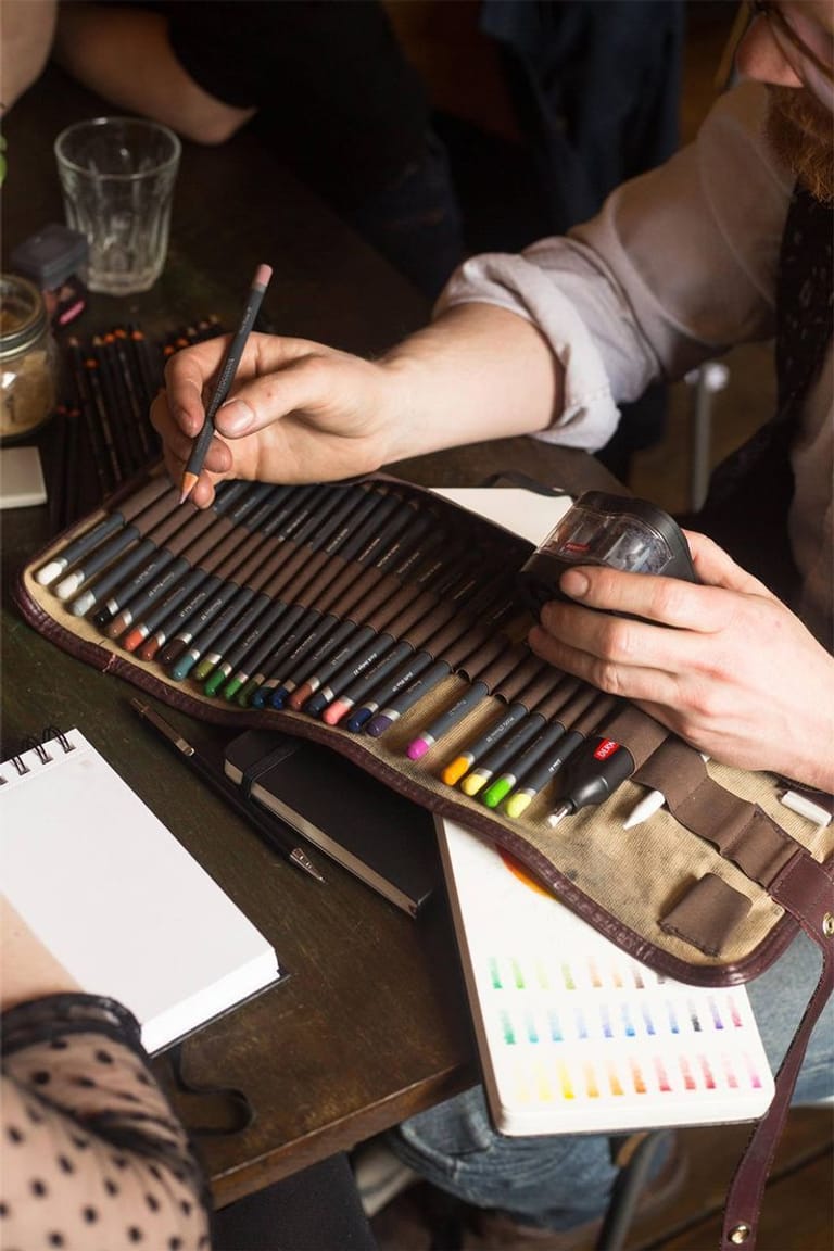 Artist-Grade Colored Pencils