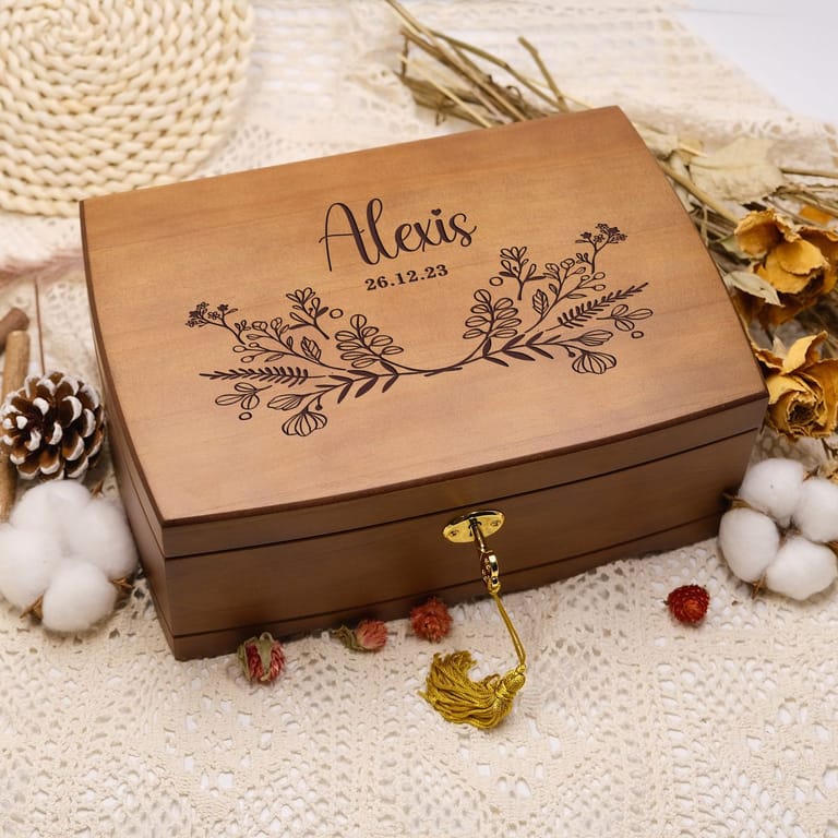 Jewelry Box with Keepsake