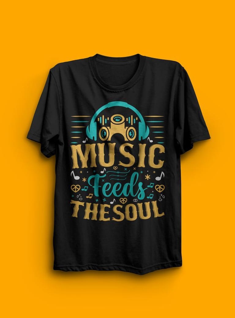  Cool Music-Themed T-Shirt
