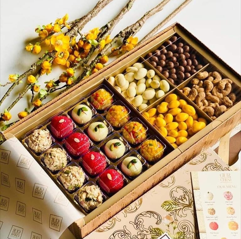  Traditional Sweets & Dry Fruits Box 