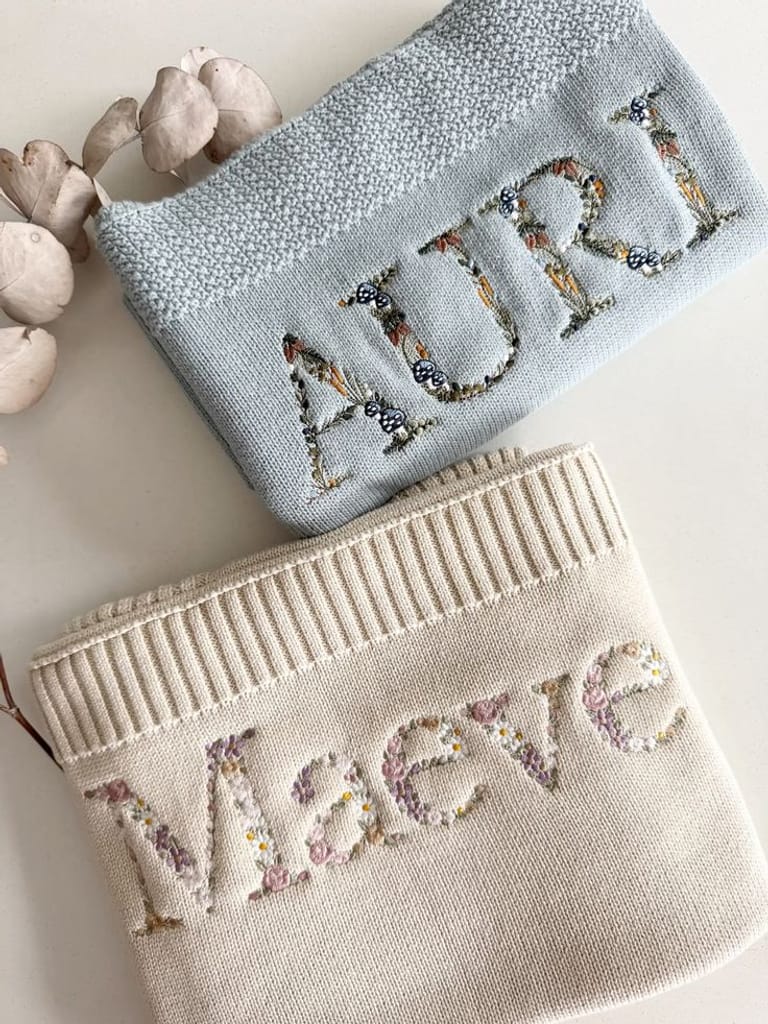 Personalized Baby Blanket