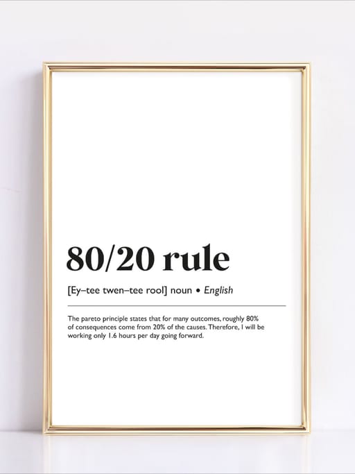 Personalised Office Frame