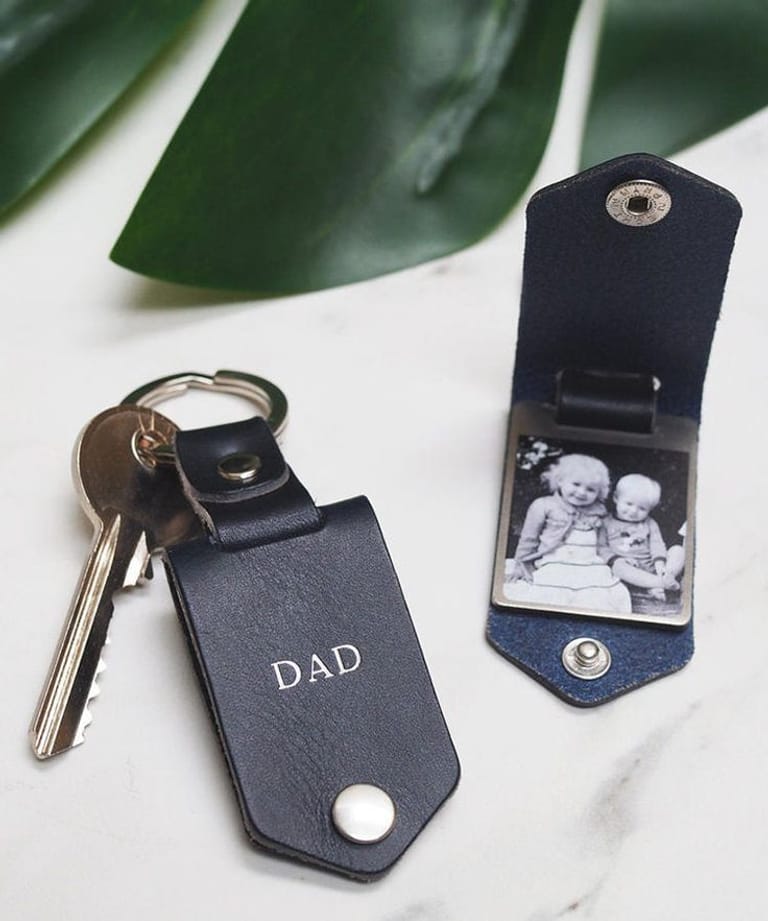 Customized Leather Key Ring