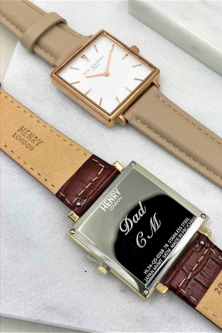 Personalized Engraved Watch