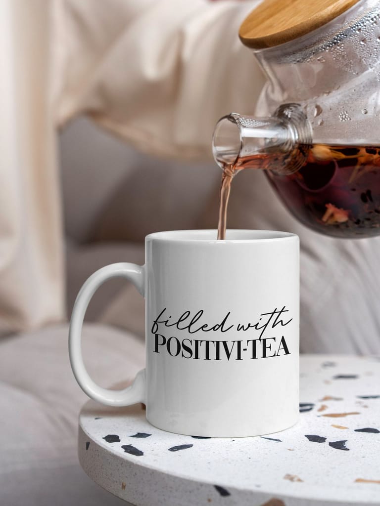 Customized Mug with Positive Message