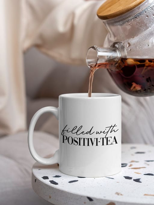  Customized Mug with Positive Message