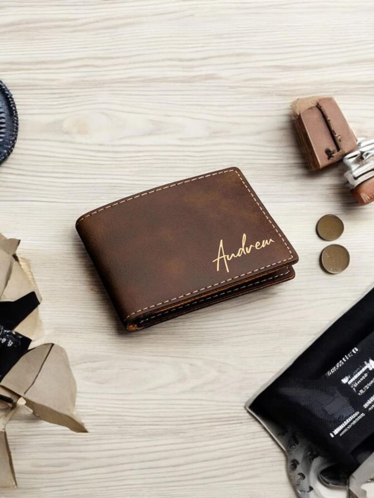 Personalised Leather Wallet