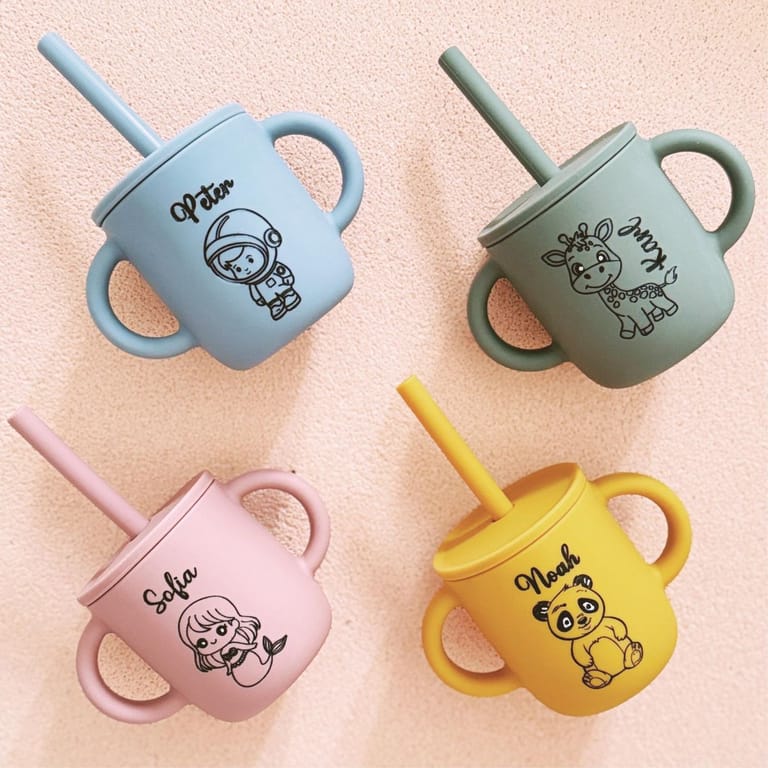 Personalized Baby Bottle Set