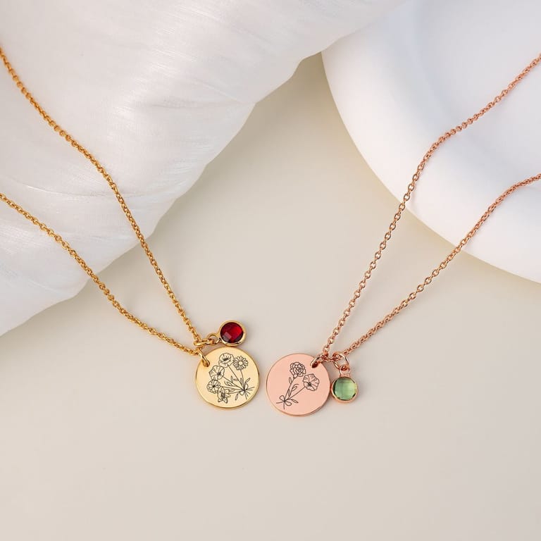  Custom Name or Birthstone Jewelry