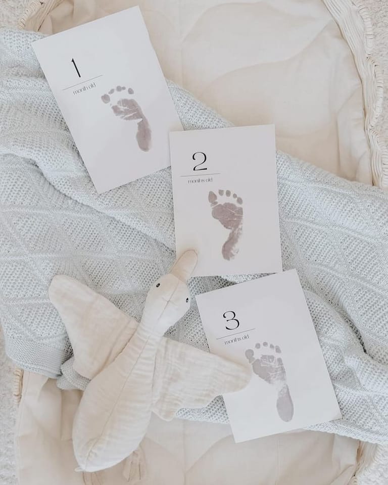  Baby Milestone Cards