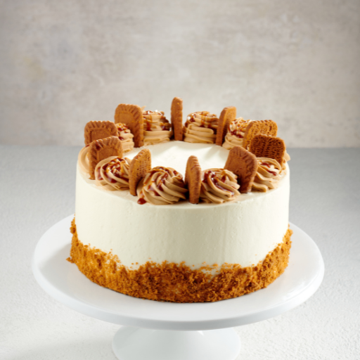 Lotus Caramel Cake