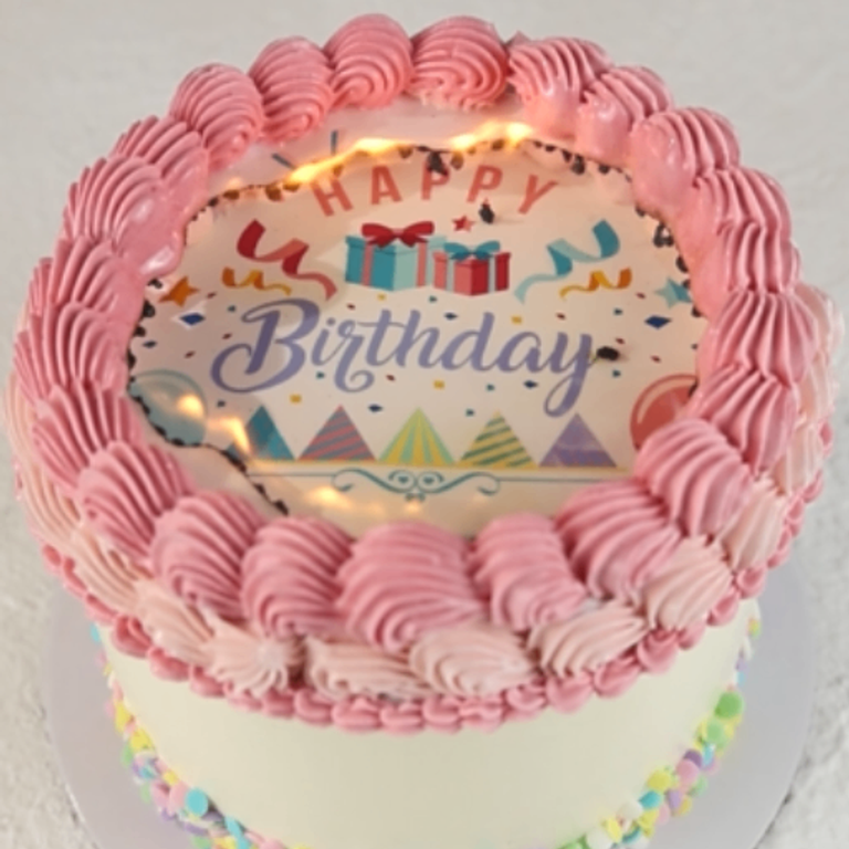 Light Me Up Cake - Image 2